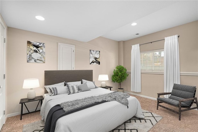 4148 SE Paddock Dr, Lees Summit, MO 64082 - bedroom with light carpet and recessed lighting