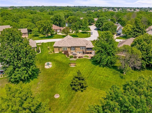 4148 SE Paddock Dr, Lees Summit, MO 64082 - aerial view of property and surrounding area