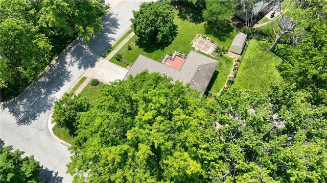 304 SE Moore St, Blue Springs, MO 64014 - bird's eye view