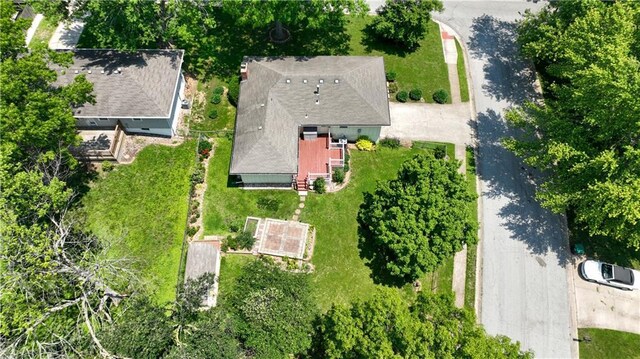 304 SE Moore St, Blue Springs, MO 64014 - view from above of property