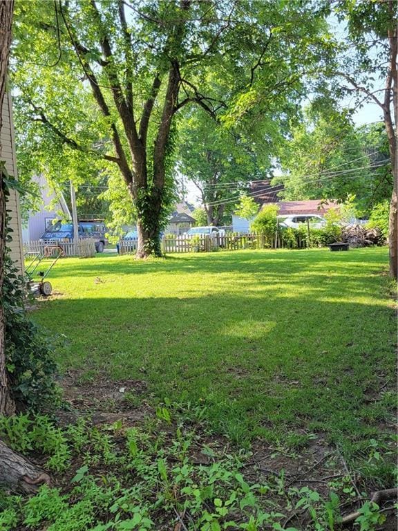 514 E Jackson Ave, Iola, KS 66749 - view of yard