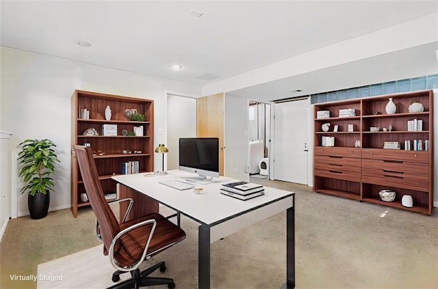 2541 NE Dale Hunter Ln, Lees Summit, MO 64086 - office space with light colored carpet and recessed lighting