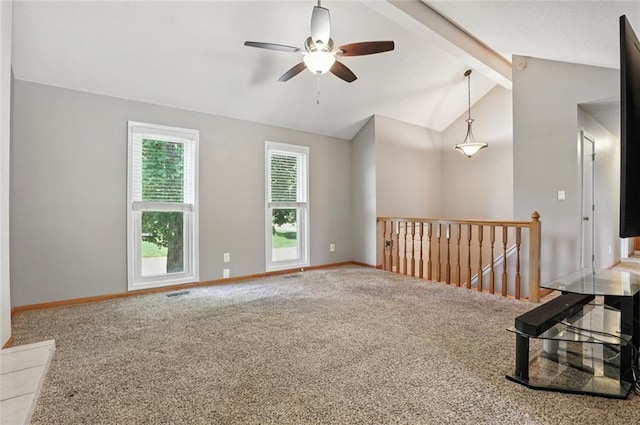 2541 NE Dale Hunter Ln, Lees Summit, MO 64086 - empty room featuring carpet flooring and a ceiling fan