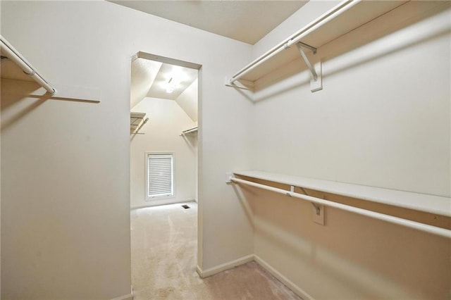 5708 Cottonwood St, Shawnee, KS 66216 - walk in closet featuring light colored carpet