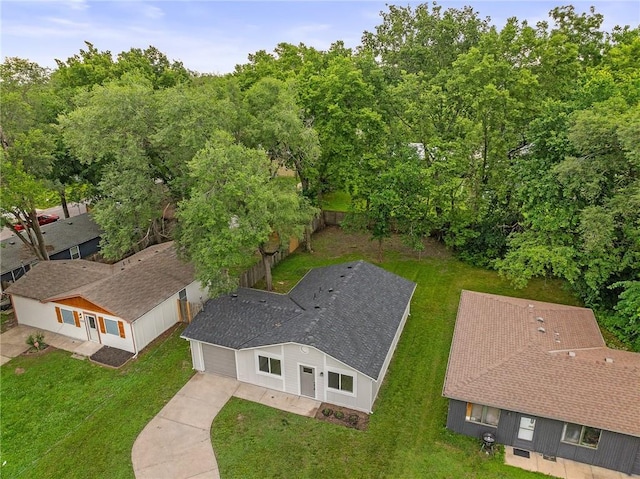 508 N Lincoln St, Olathe, KS 66061 - view from above of property