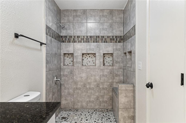 508 N Lincoln St, Olathe, KS 66061 - full bath featuring a tile shower and toilet
