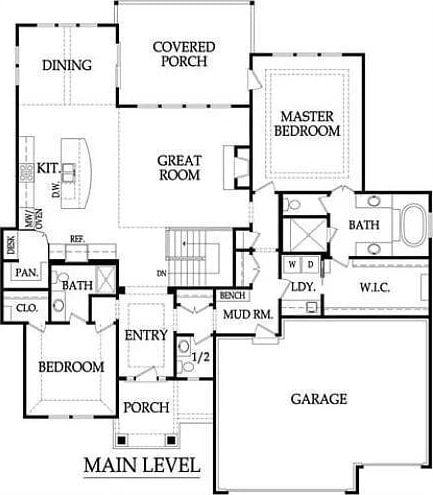 12605 W 169th St, Overland Park, KS 66221 - view of floor plan / room layout