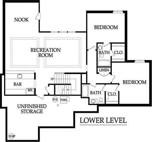 12605 W 169th St, Overland Park, KS 66221 - view of property floor plan