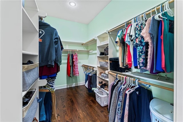 31134 W 161st St, Excelsior Springs, MO 64024 - walk in closet featuring wood finished floors