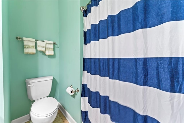 31134 W 161st St, Excelsior Springs, MO 64024 - bathroom featuring tile patterned floors and a shower with curtain