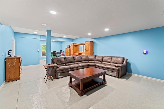 31134 W 161st St, Excelsior Springs, MO 64024 - living area featuring recessed lighting