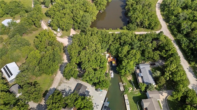 321 W Sugarlake Dr, Mound City, KS 66056 - aerial view of property's location featuring a large body of water
