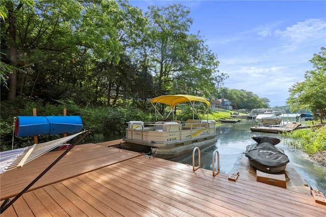 321 W Sugarlake Dr, Mound City, KS 66056 - view of dock area