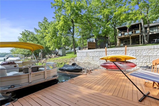 321 W Sugarlake Dr, Mound City, KS 66056 - view of dock area