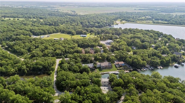 321 W Sugarlake Dr, Mound City, KS 66056 - aerial view of a nearby body of water