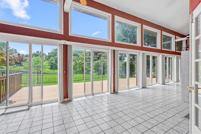 4328 W 110th St, Leawood, KS 66211 - unfurnished sunroom featuring healthy amount of natural light