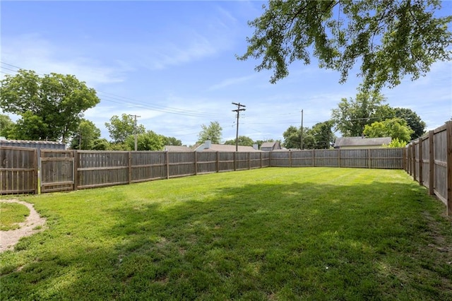201 SW 12th St, Oak Grove, MO 64075 - view of fenced backyard
