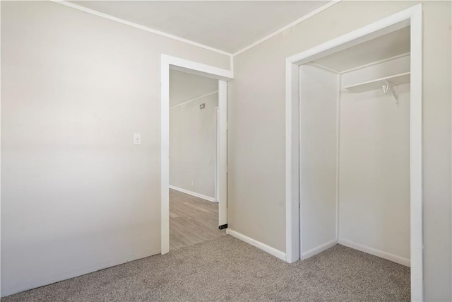 15309 E Mayes Rd, Independence, MO 64050 - unfurnished bedroom featuring carpet flooring and crown molding