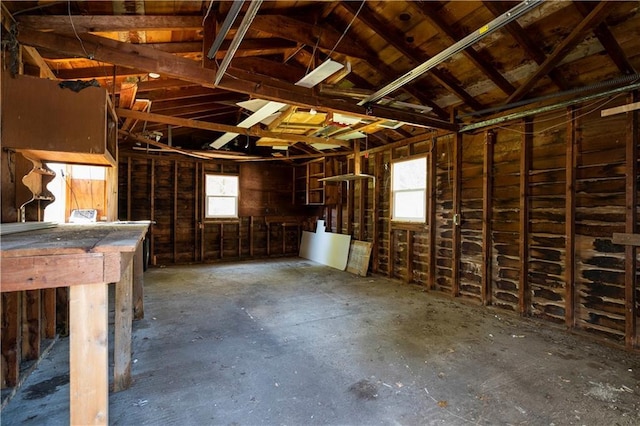 15309 E Mayes Rd, Independence, MO 64050 - miscellaneous room featuring vaulted ceiling