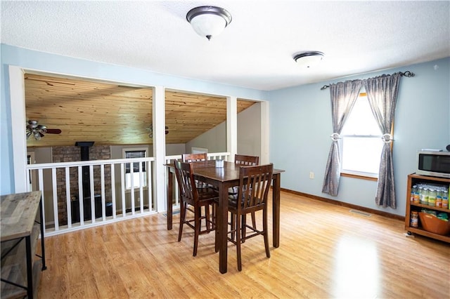 1619 W College St, Independence, MO 64050 - dining space featuring wood finished floors and baseboards