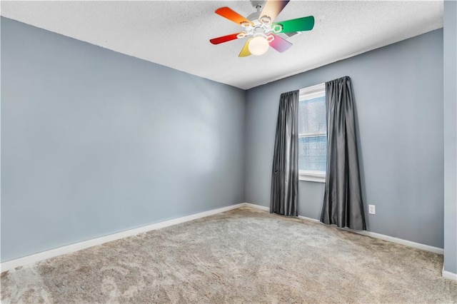 8007 W 131st Ter, Overland Park, KS 66213 - carpeted empty room featuring ceiling fan and a textured ceiling