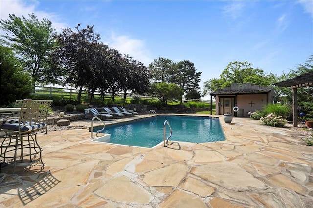 12635 W 183rd St, Overland Park, KS 66013 - view of pool with a patio