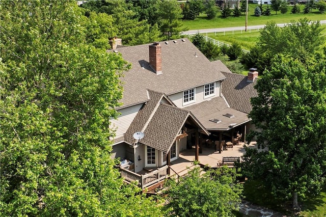 12635 W 183rd St, Overland Park, KS 66013 - view from above of property