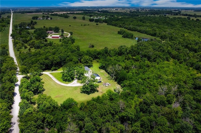 39103 New Lancaster Rd, Lacygne, KS 66040 - aerial view of property's location with a forest and rural landscape