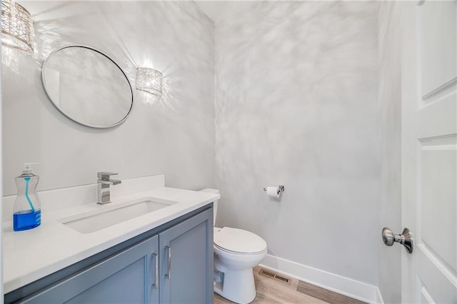 23506 E 10th St S, Independence, MO 64056 - bathroom with vanity and wood finished floors