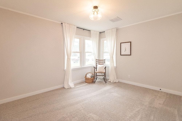 319 E 12th St, Ottawa, KS 66067 - unfurnished room featuring carpet floors and ornamental molding