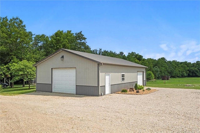 6417 County Road 10508th Rd, Rich Hill, MO 64779 - view of detached garage