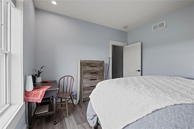 6417 County Road 10508th Rd, Rich Hill, MO 64779 - bedroom with wood finished floors and recessed lighting
