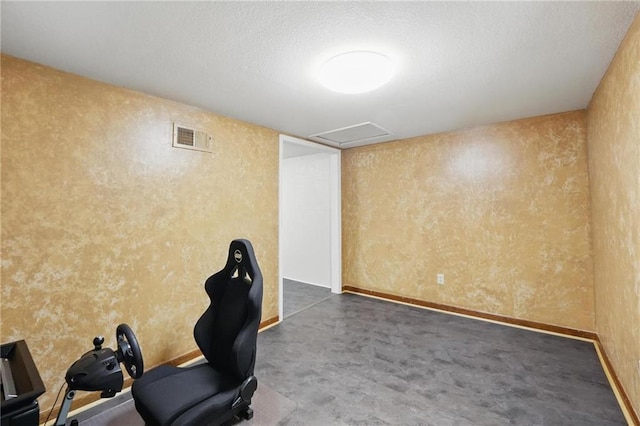 6112 N Mattox Rd, Kansas City, MO 64151 - office space with baseboards and a textured wall