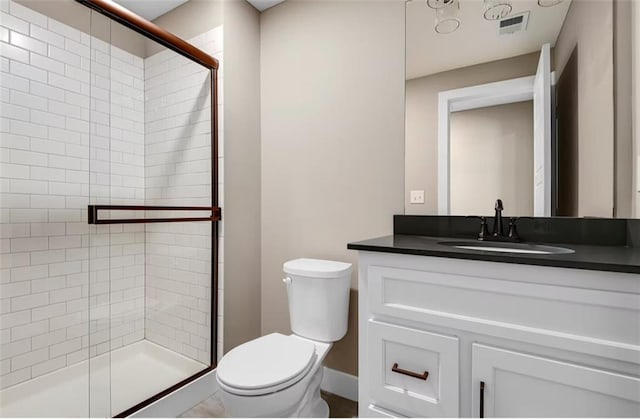6045 Apache Dr, Shawnee, KS 66226 - full bath with vanity and a shower stall