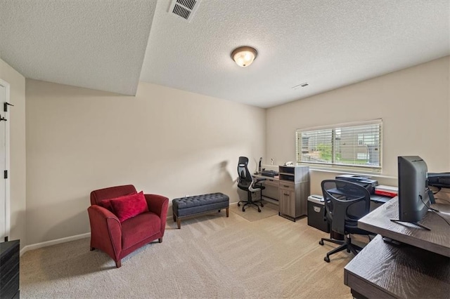 18783 W 165th St, Olathe, KS 66062 - home office featuring light colored carpet and a textured ceiling