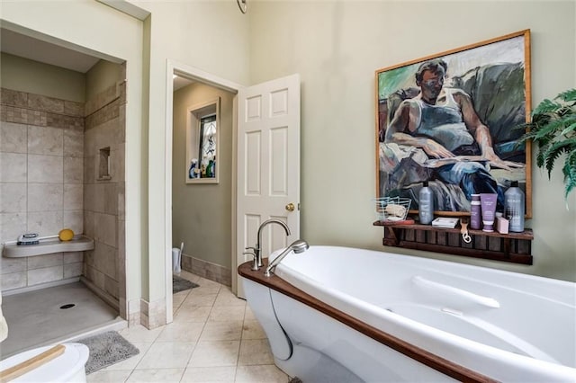 11 Dockside Dr, Lake Tapawingo, MO 64015 - full bathroom featuring a tub and a tile shower