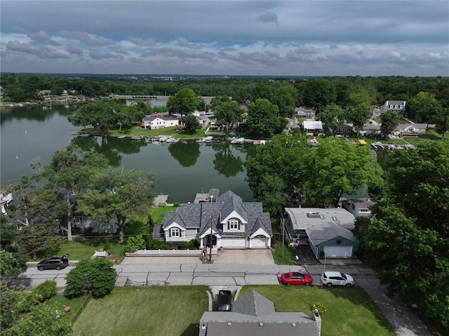 11 Dockside Dr, Lake Tapawingo, MO 64015 - aerial view of a large body of water