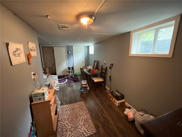 2122 S Scott Ave, Independence, MO 64052 - dining area featuring wood finished floors and baseboards