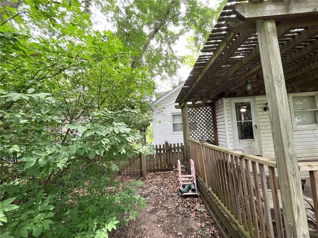 2122 S Scott Ave, Independence, MO 64052 - view of yard featuring a pergola
