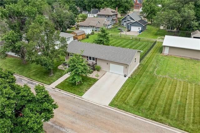 505 S Magdalena St, Concordia, MO 64020 - aerial perspective of suburban area