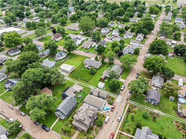505 S Magdalena St, Concordia, MO 64020 - aerial overview of property's location with nearby suburban area