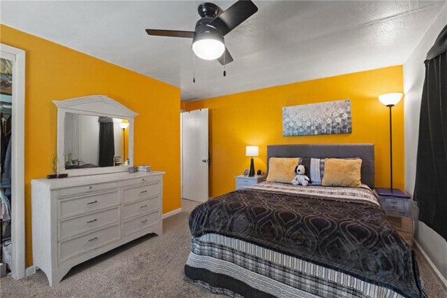2508 Vernon Ave, Kansas City, KS 66104 - bedroom featuring carpet floors and a ceiling fan