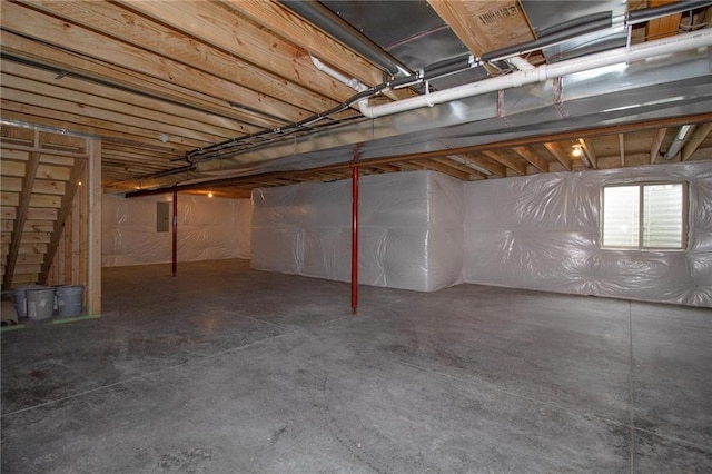 3718 NE 90th Ter, Kansas City, MO 64156 - below grade area with electric panel