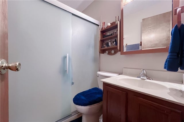 413 Quail Trl, Warrensburg, MO 64093 - full bathroom featuring a shower stall and vanity