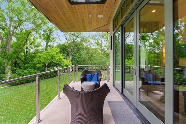 2720 Verona Cir, Mission Hills, KS 66208 - view of balcony