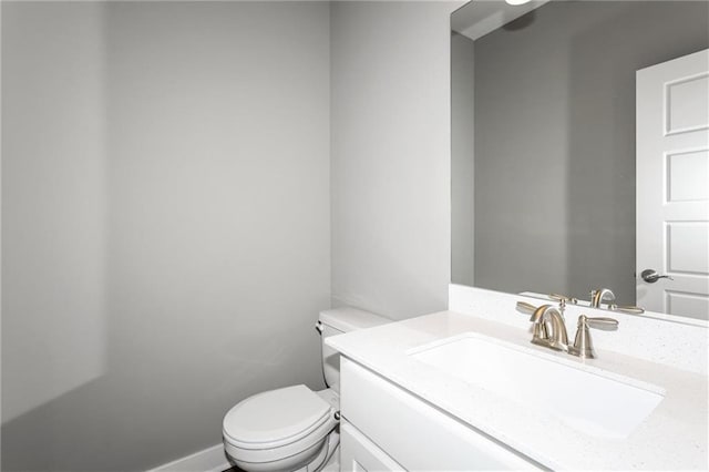 3726 NE 90th Ter, Kansas City, MO 64156 - half bathroom with vanity and toilet