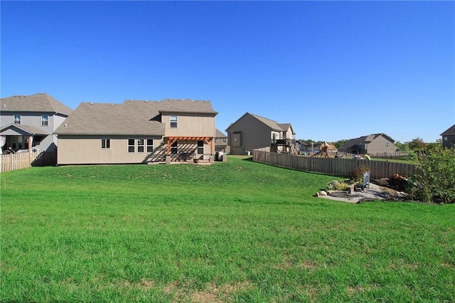 8911 N Monroe Ave, Kansas City, MO 64156 - view of fenced backyard