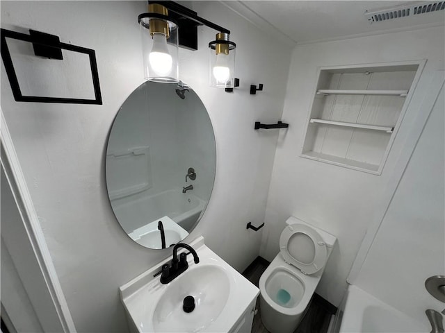 7104 N Cherry St, Gladstone, MO 64118 - bathroom featuring a sink and shower / bath combination
