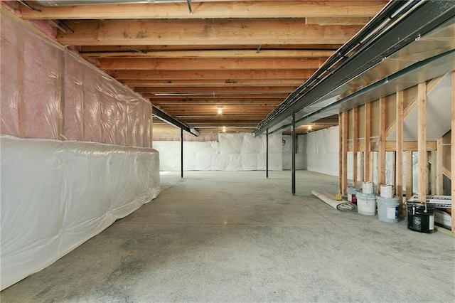 3707 NE 90th St, Kansas City, MO 64156 - view of unfinished below grade area