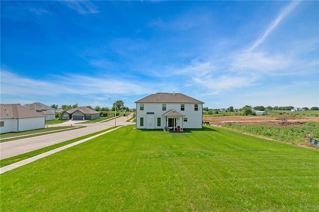 3707 NE 90th St, Kansas City, MO 64156 - back of property with a lawn